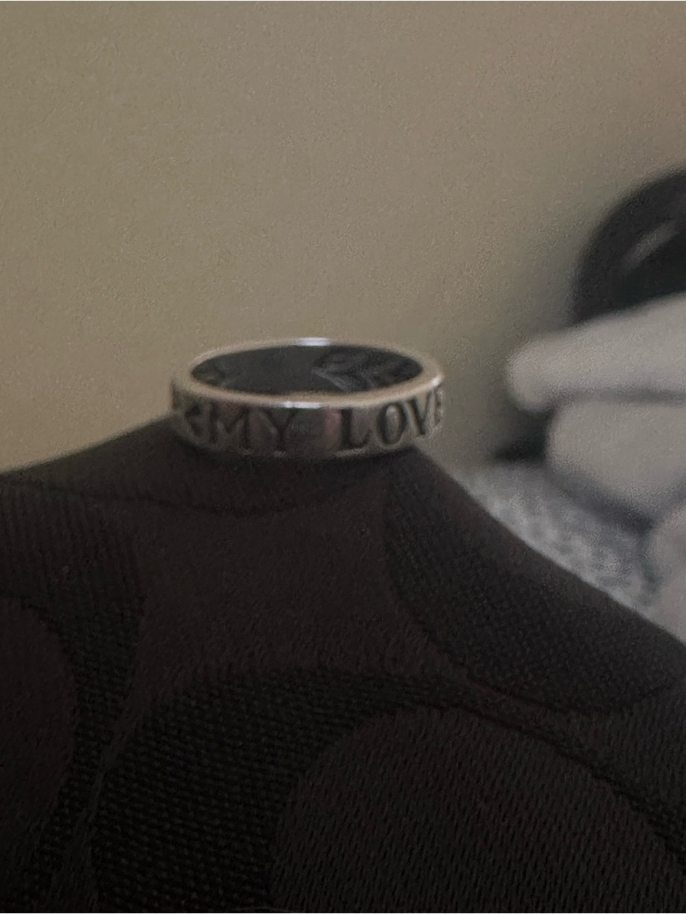 James Avery Silver 'Always My Love' Engraved Band